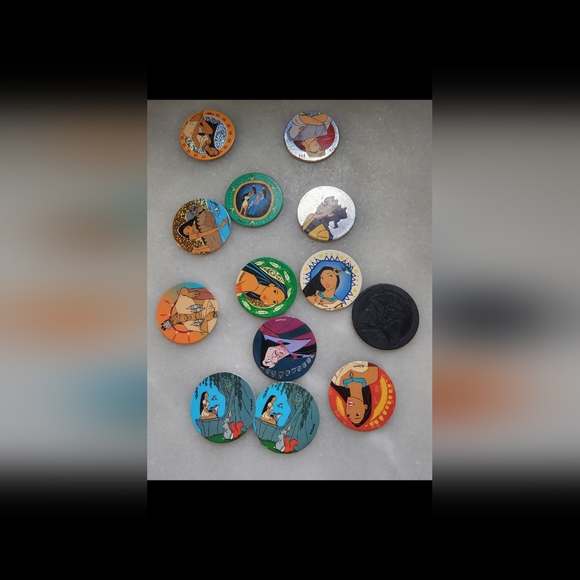 Pocahontas pogs vintage - Picture 1 of 1